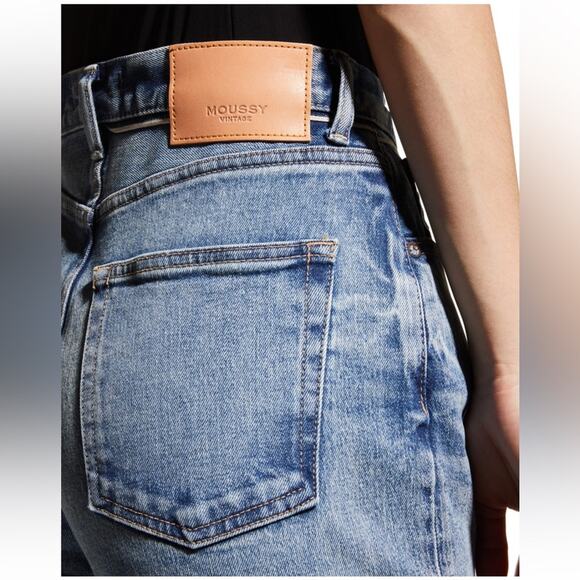 Moussy Vintage Woodhaven Wide Straight Howa Jeans 26 - Picture 5 of 14